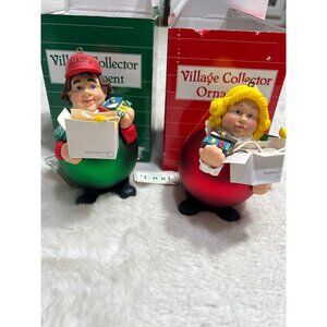 Department 56 Village Collector ornament lot